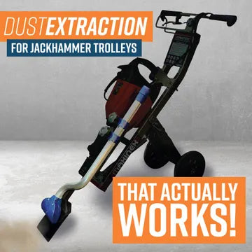 Dust Extraction for Jackhammer Trolleys that Actually Works!