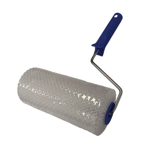225mm x 28mm Bubblebuster Spiked Roller with double arm frame. ECO VERSION