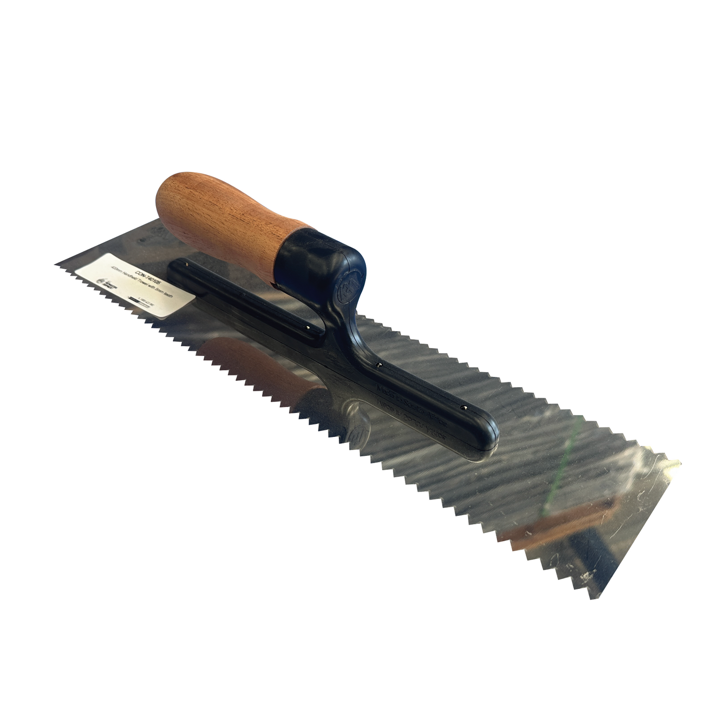 400mm Handheld Trowel with 4mm teeth