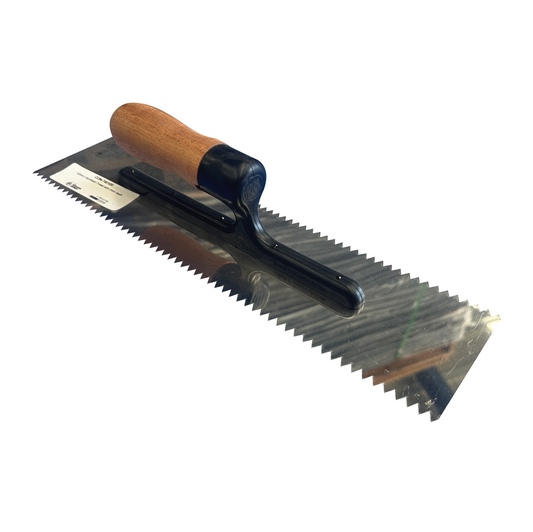 400mm Handheld Trowel with 5mm teeth