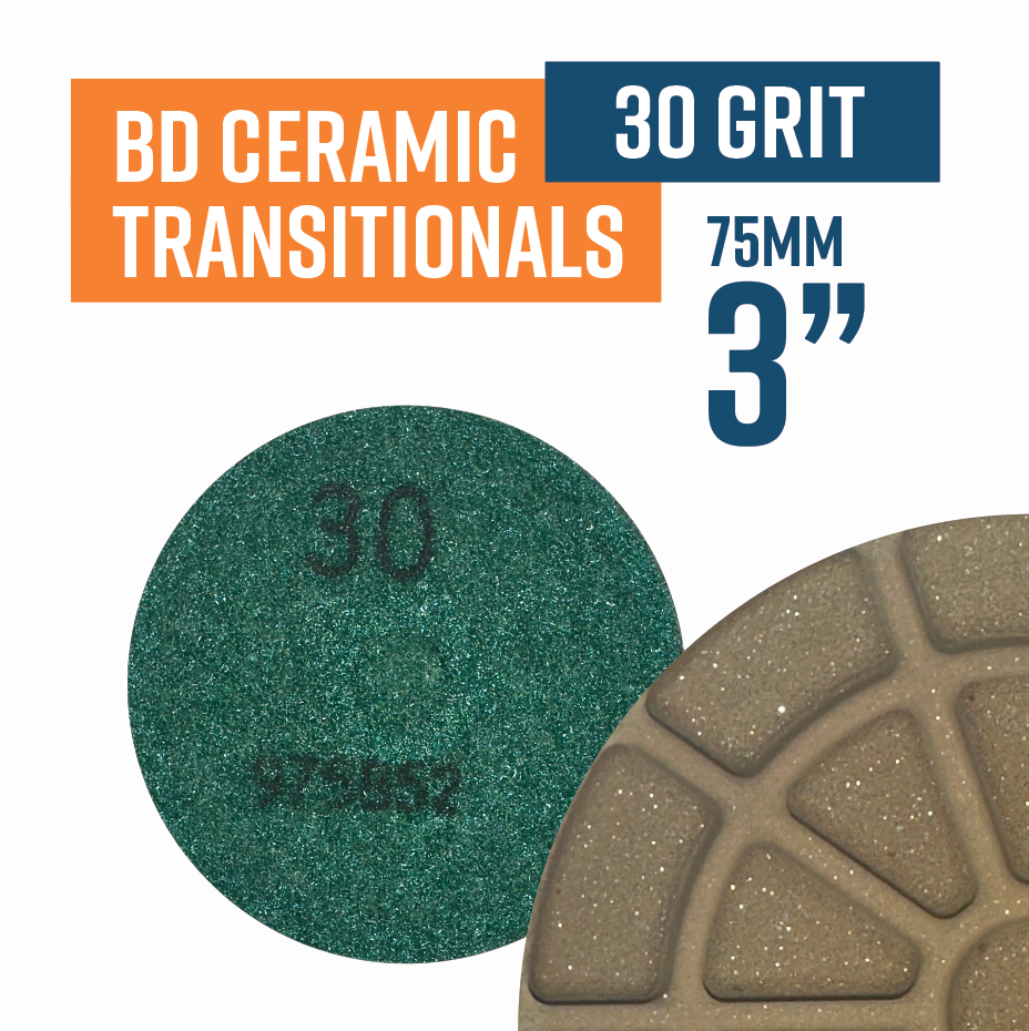 BD Ceramic Bond Matrix Pad 30 grit - for a superior floor with reduced steps

PRO SERIES