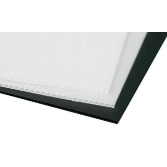 Corflute Protective Sheeting - Black 1.8m x 1.2m x 2mm thick