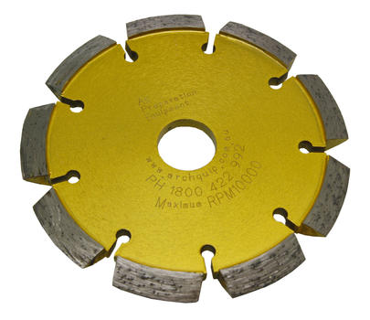 V segment 150mm (6'') Crack Chasing Saw Blade, 30/40 Grit, 9.5 x 10mm Segments