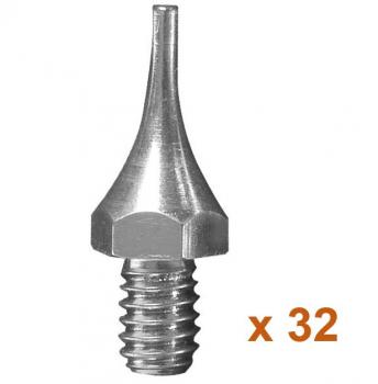 Shoe-In Replacement Spikes to suit Flexible Spiked Shoes (pack of 32x)