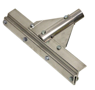 400mm (16'') Aluminium squeegee head to suit a cut length of 400mm notched squeegee strip (DISC)