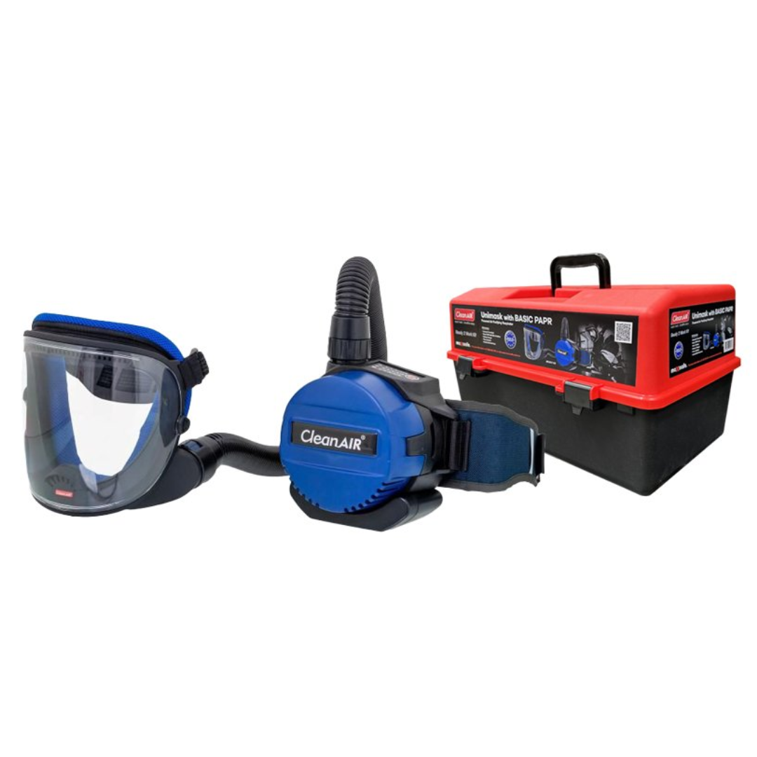 CleanAIR BASIC PAPR & UniMask Kit – All Preparation Equipment