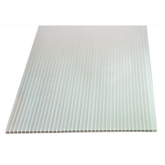 Corflute Protective Sheeting - Translucent 2.4m x 1.2m x 2.5mm thick