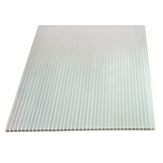 Corflute Protective Sheeting - Translucent 2.4m x 1.2m x 2.5mm thick

(Available On Backorder)