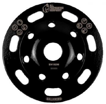 Enduro II 125mm (5") 30/40 Grit Hard Bond  Diamond Grinding Wheel