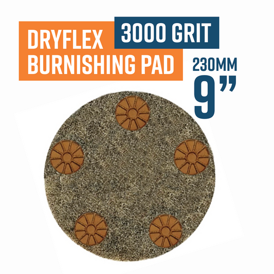 230mm (9") Dryflex Pad 3000 grit