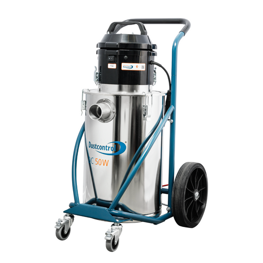 (NEW) Dustcontrol 50L Slurry & Wet Vacuum 
(1285w Motor)
(550w Pump Included)