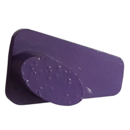 Economical Purple 40 Grit Knock On Diamond Grinding Shoe to suit Schwamborn  2VSK40E (Super Soft Bond)