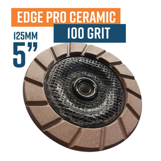 Edge Pro Ceramic 125mm (5'') Cup Wheel #100 grit