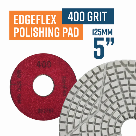 5" 125mm Edgeflex Halo Resins 400 grit