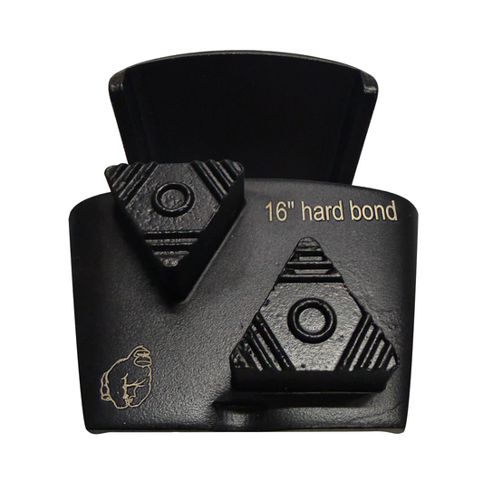 EZY CHANGE Double Segment - 16 Grit - Hard Bond - Black - HTC Style
