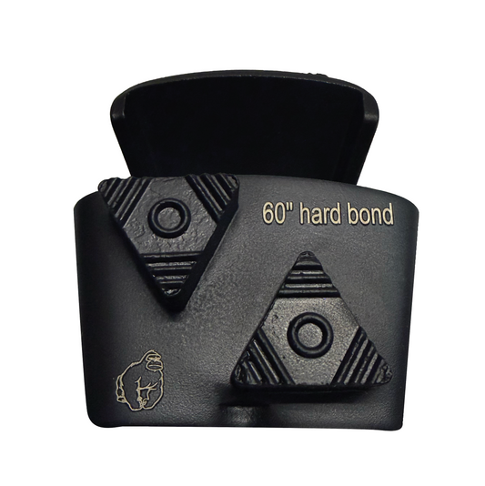 ZY CHANGE Double Segment - 60 Grit - Hard Bond - Black - HTC Style