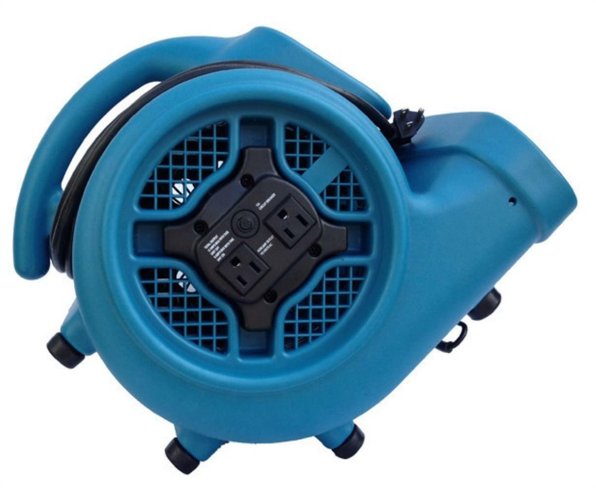 1/2HP Multipurpose Utility Air Mover/ Dryer Multipurpose Utility Air Mover (ABS Housing) Affordable, Durable. Indoor & Outdoor, Only 7.2kg, 4position use. Rated Airflow 1600CFM, 350W, 3 speed, 1.5Amp