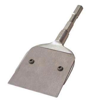 100mm Wide Long Reach Scraper Holder Complete with Replacement Blade