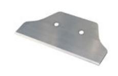 200mm wide Bevelled Edge Scraper Blades - (pack of 5) (used with Aluminium or Steel Long Reach Scraper)