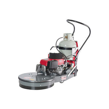 Polivac Gas 20" High Speed Burnisher 13HP 2500RPM Pad Speed, Push Button Start, Passive Vacuum System. Fitted with close loop engine emission technology.