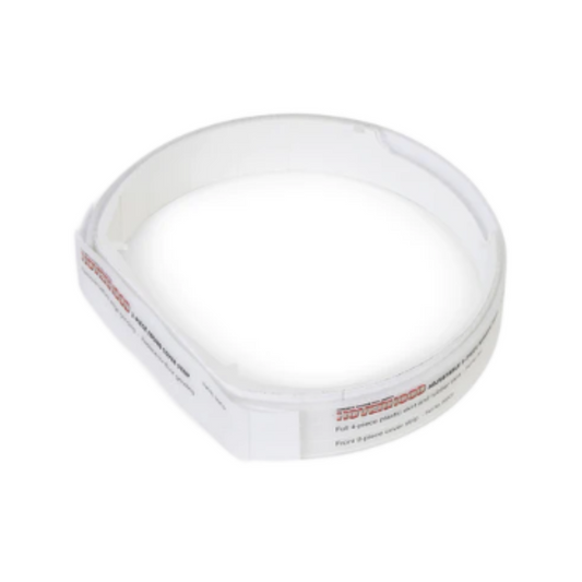 175mm (7'') GENUINE White Plastic Hovering Replacement dust skirt to suit 175mm Snub Nose Dust Shroud
