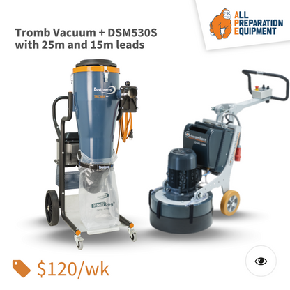 DSM530S + Tromb Vacuum + 25m and 15m Lead