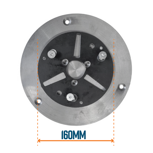 Line Marking Removal Adaptor Plate Kit for DSM250 - 160mm grinding width