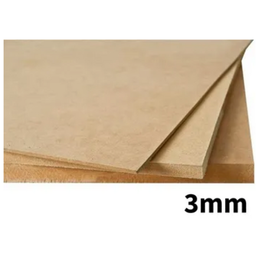 MDF Protection Board 1.8m x 1.2m x 3mm thick