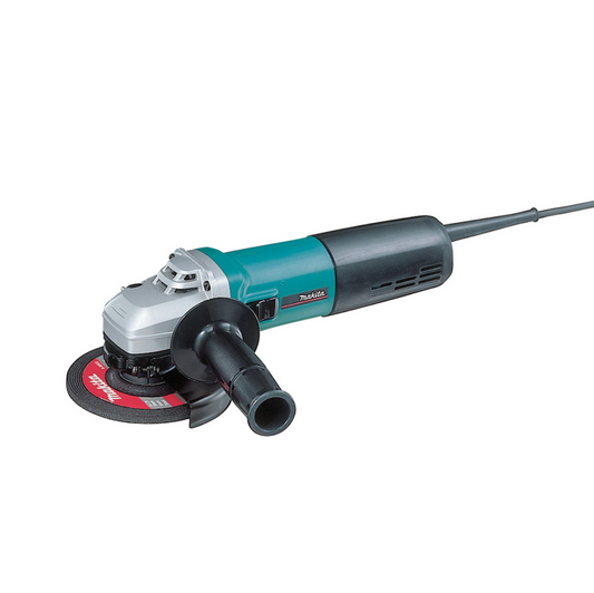 MAKITA 125mm (5") Angle Grinder, 1400W, Constant Speed Control, soft start, current limiter SJS
