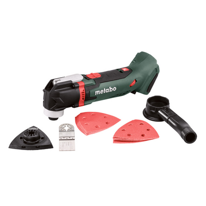 Metabo MT18LTX-K Multi Tool - MT 18 LTX, Accessory Kit, 2 Batteries, Charger, Case