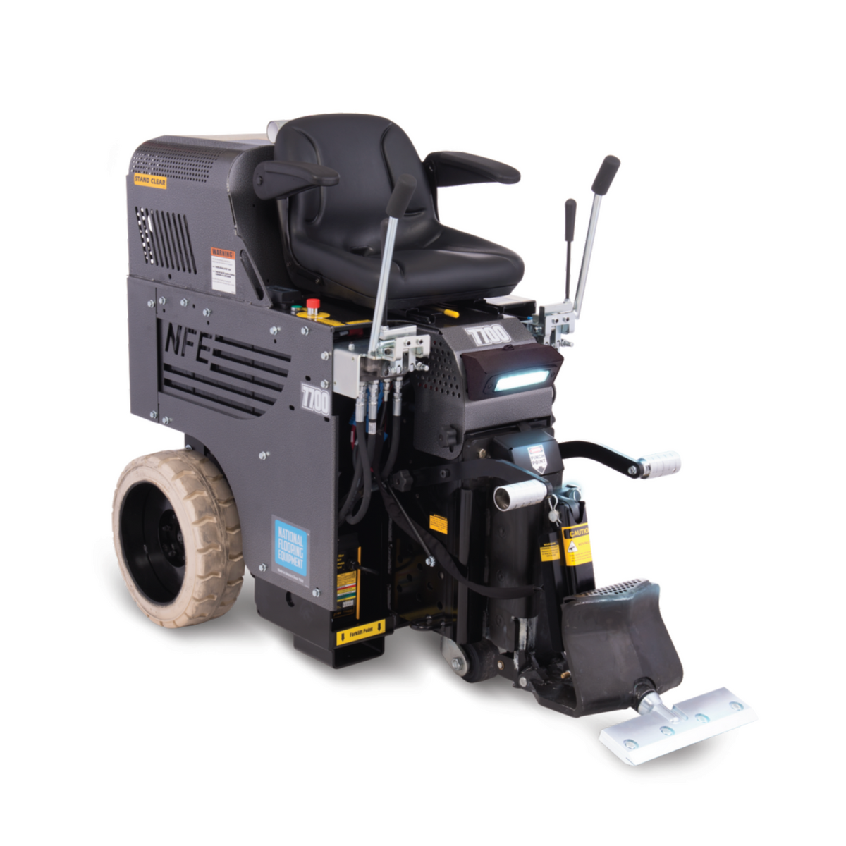 Ride On Scraper,240Volts Dual Lift, XL