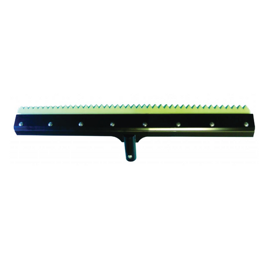 600mm Polyurethane Notched Rake 10mm (DISC) Refer to Easy Squeegee as alternative option.