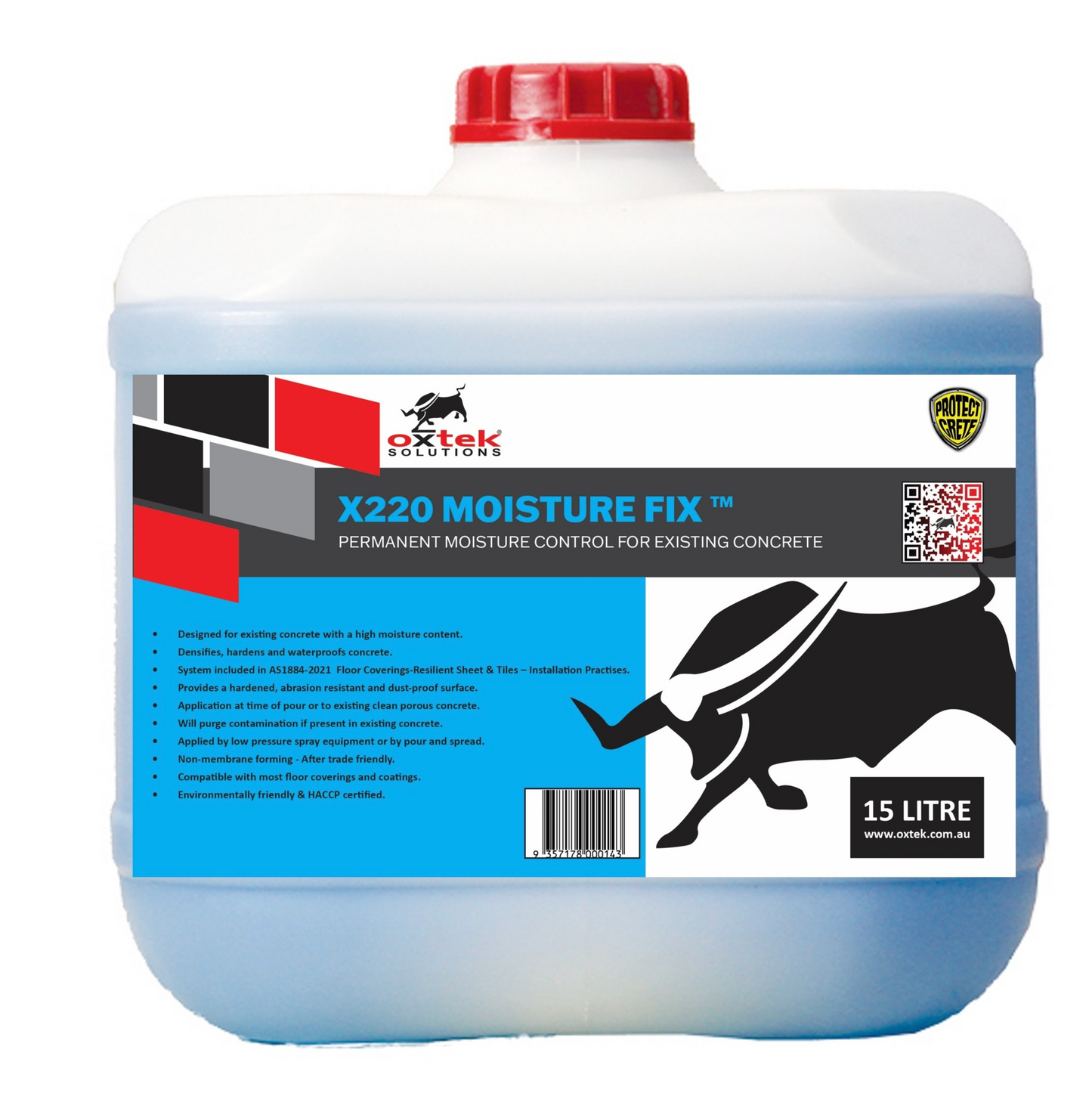 Oxtek X220 Moisture Fix 15Ltr