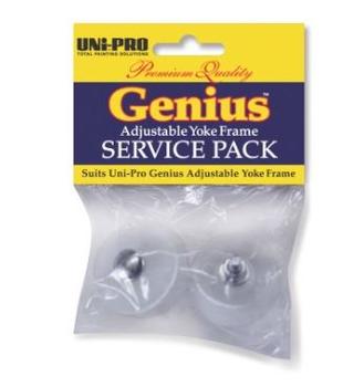 Uni-Pro Genius Service pack adjustable Yoke Frame - 2 replacement rollers