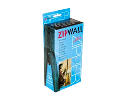 Zipwall 2 x Light Adhesive Zippers, self adhesive zippers, with two flap hooks to support openings.