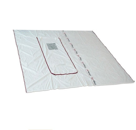 Zipwall ZipFast Hatch Panel. 3.04m - 3.04m high reusable panel with built in zippered hatch.