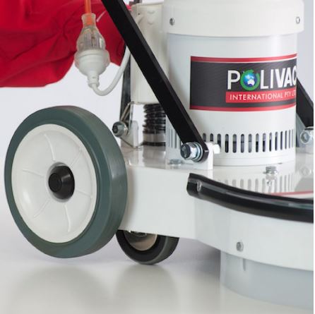 Polivac Dominator SL1600 Ultra High Speed Electric Burnisher with 40cm Pad Holder (GAS205), 1500rpm, 1.6kw, 2 pole motor, passive vac system