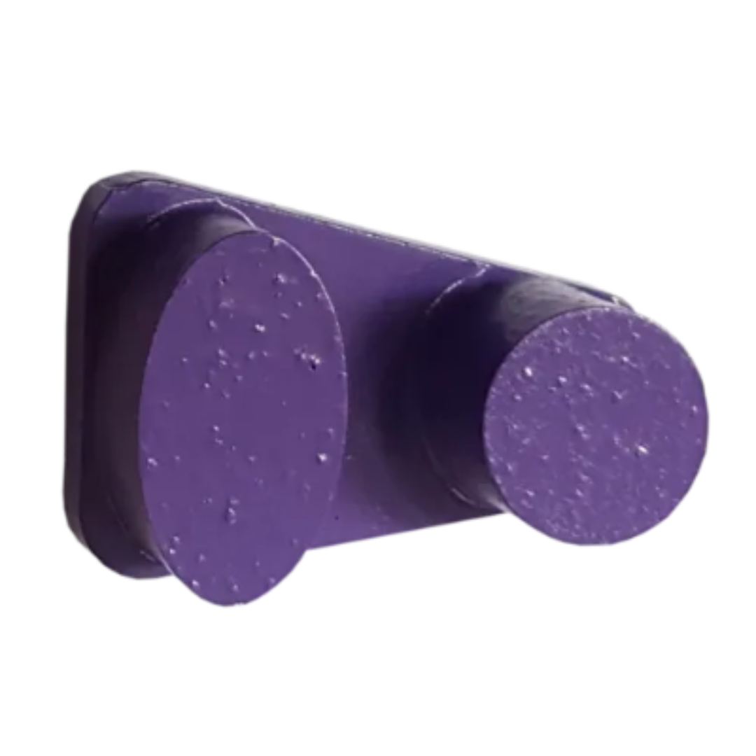 Premium Purple 150 Grit Knock On Diamond Grinding Shoe to suit Schwamborn  2VSK150 (Super Soft Bond)