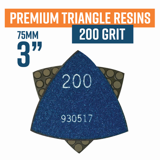 Premium Triangle Resin 200 grit ( 826960 )