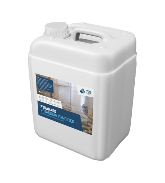 PyraHard POTASSIUM Densifier 20L
Ideal for general concrete sealing and curing. A reliable, cost-effective way to stop dust and help concrete cure well.