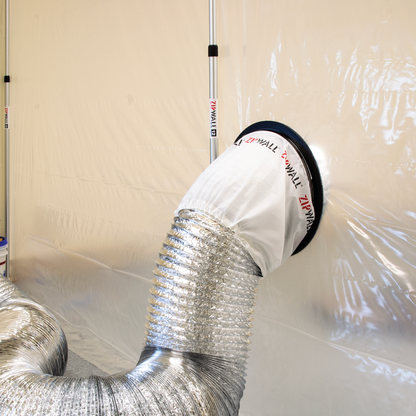 ZipWall® Dust Barrier PassThrough™

- Re-seal and Reusable
- Easy to Install
- No Tape Required