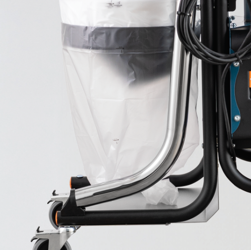 Dustopac Continuous Dust Bags. Includes 4x 20m Bags and Zipties.