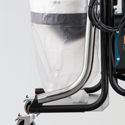 Dustopac Continuous Dust Bags. Includes 4x 20m Bags and Zipties.