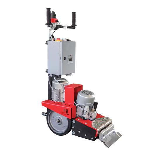 HIRE RO2 Self Propelled Roll Floor Lifter
(195kg, 230V, 1.5kW, 350mm width) can do up to 23m per/min travel speed