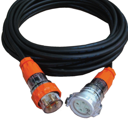 HIRE LEAD Three Phase Extension Lead 32A 4P
