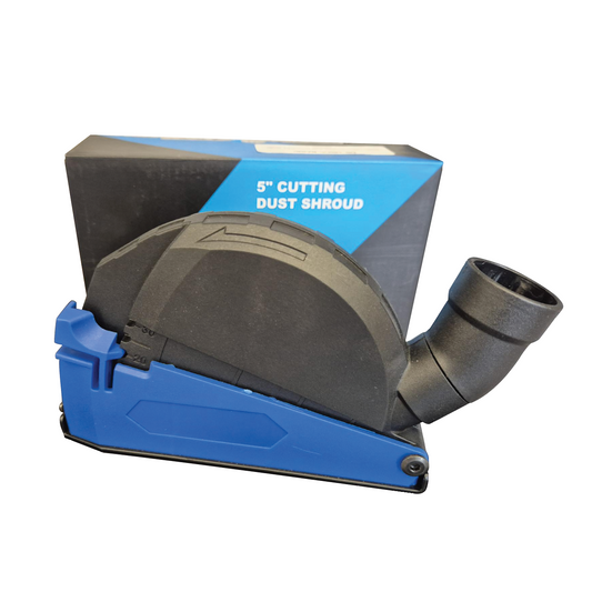Basic 125mm Cutting dust shroud for angle Grinder