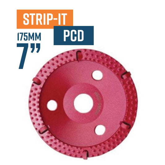 Strip-it Energy 175mm (7'') PCD Diamond Cup Wheel
