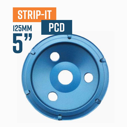 Strip-it PCD 125mm (5'') Diamond cup wheel