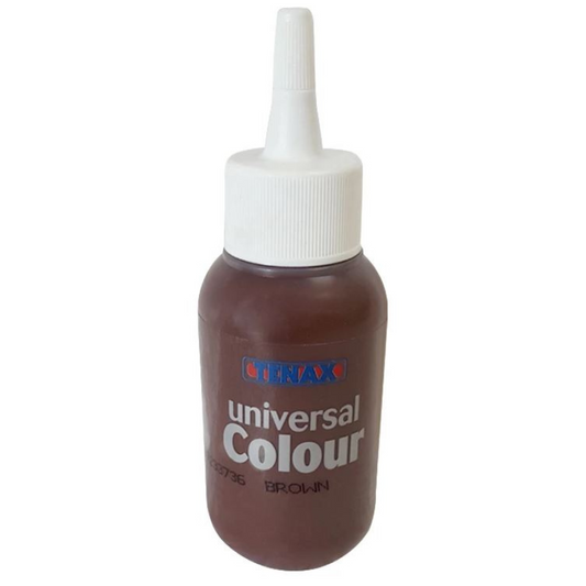 Tenax Universal Colour For Epoxy and Polyester glues 75ml Brown