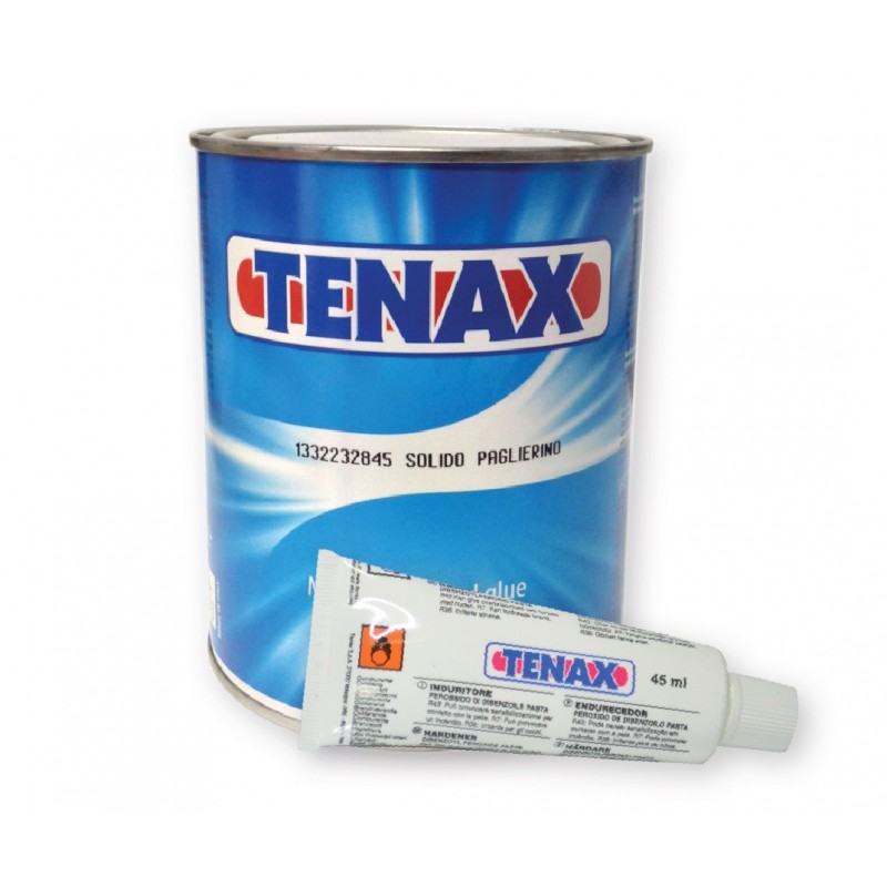 Tenax Beige Solido Kit - Includes 1 Litre Adhesive paste used for glueing and repairing Stone and 45mL Hardener